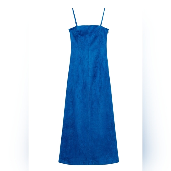 Zara Dresses & Skirts - Zara Blue Maxi Dress